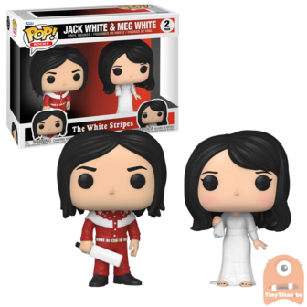 POP! ROCKS Jack White &amp; Meg White - The White Stripes 2-Pack