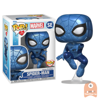 POP! Marvel Spider-Man Metallic SE Make A Wish 