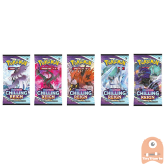 Pok&eacute;mon TCG Sword &amp; Shield Chilling Reign Booster Pack