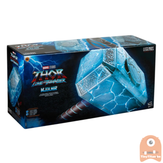 Marvel Legends Series: Thor Marvel Legends Love and Thunder Electronic Hammer Mjolnir 
