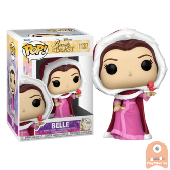 POP! Disney Winter Belle w/ Bird 1137 Beauty and the Beast 