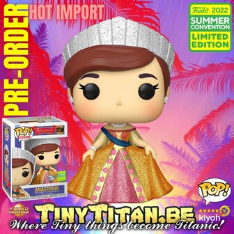 Funko POP! Movies Anastasia Diamond Glitter SDCC 2022 Exclusive LE - Pre-order