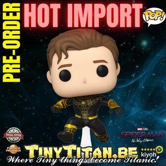 Funko POP Marvel Spider-Man Black Suit - No Way Home Exclusive Pre-order