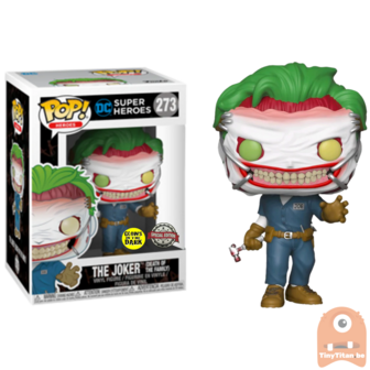 POP! Heroes The Joker Death of The Family GITD 273 DC Exclusive 