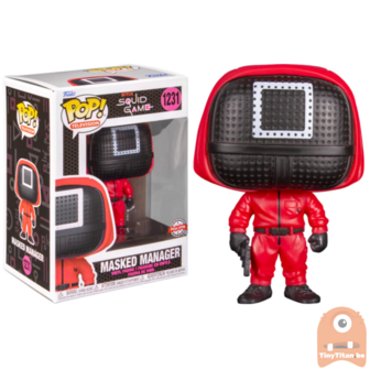 POP! TV Masked Manager 1231 Squid Game Exclusive 