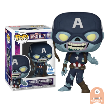 POP! Marvel Zombie Captain America 948 What If Exclusive 