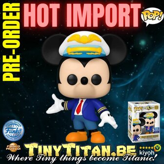 Funko POP! DISNEY Mickey Pilot Blue Suit SD23 Expo Exclusive LE - Pre-order