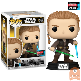 Funko POP! Anakin Skywalker w/ Lightsabers NYCC 2022 Exclusive LE - Pre-order