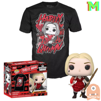 Funko POP! & TEE BOX Harley Quinn Diamond - The Suicide Squad Exclusive - Medium