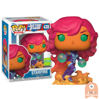 POP! Heroes Starfire 438 Justice league SDCC 2022 Exclusive LE 