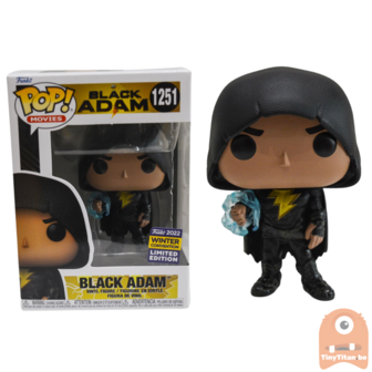 Funko POP! DC Black Adam w/ Cloak Winter Con 2022 Exclusive LE - Pre-order