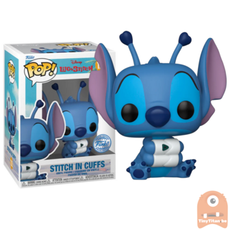 Funko POP! Stitch in Cuffs - Disney Lilo & Stitch Exclusive Pre-order