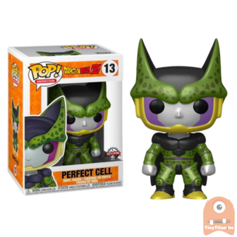 POP! Animation Perfect Cell Metallic 13 Dragonball Z Exclusive