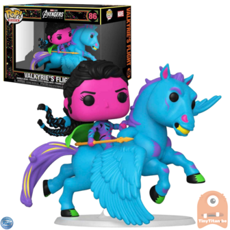 POP! Marvel Ride Valkyrie Black Light 86 Exclusive