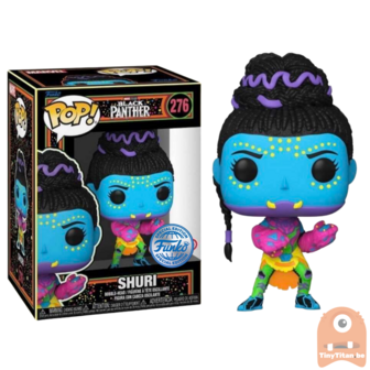 POP! Marvel Shuri Black light 276 Black Panther Exclusive 