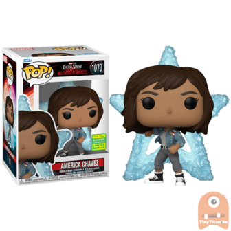 POP! Marvel America Chavez  1070 Doctor Strange Multiverse of Madness SDCC 2022 Exclusive LE 