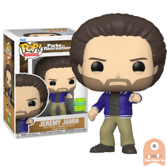 POP! TV Jeremy Jamm 1259 Parks and Recreation SDCC 2022 Exclusive LE