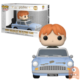 POP! Harry Potter Ride Ron Weasley in Flying Car 112 Chamber of Secrets 