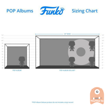 POP! Rock Albums Deluxe: Queen greatest Hits 4-Pack Exclusive