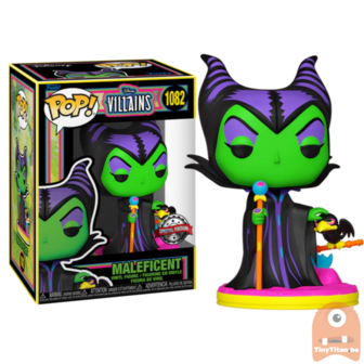 POP! Disney Maleficent Black light 1082 Villains exclusive 