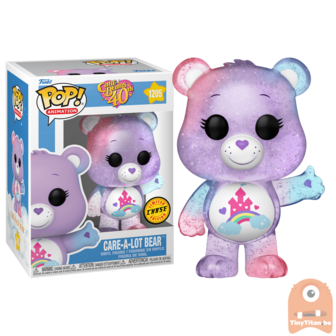 POP! Animation Care-A-Lot Bear CHASE 1205 Care Bears 40th Exclusive