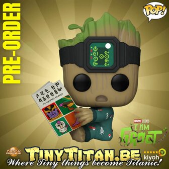Funko POP! Groot PJ w/ Book 1193 I am Groot Marvel Pre-order