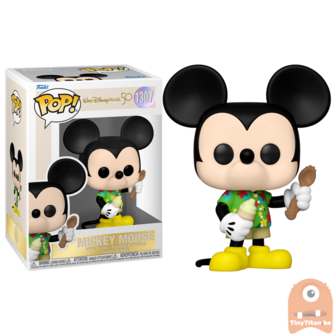 POP! Disney Mickey Mouse w/ ice Cream 1307 Disney World 50 Years