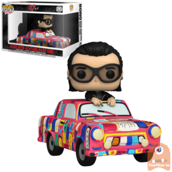POP! Rides Bono w/ Achtung baby Car 293 U2 Zoo TV