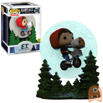 POP! Movies Moment Elliott & E.T. Flying GITD 1259 E.T.