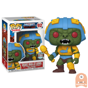 POP! Retro Toys Snake Man-At-Arms Specialty Series 92 Masters of the Universe Exclusive