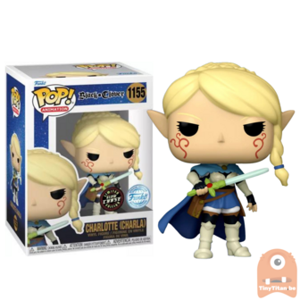 POP! Animation  Charlotte Charla CHASE GITD 1155 Black Clover Exclusive