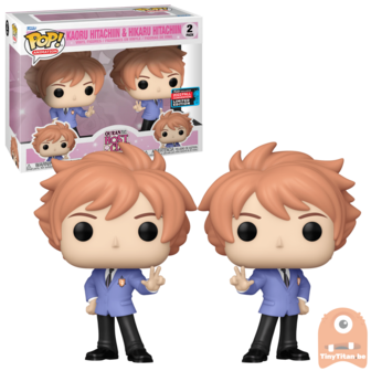 POP! Animation Hitachiin Twins 2-pack Ouran High School NYCC 2022 Exclusive LE 