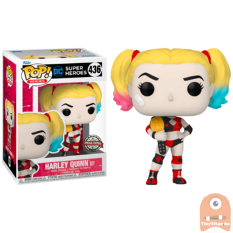 POP! heroes Harley Quinn w/ Belt 436 DC Exclusive