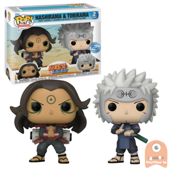 POP! Animation Hashirama &amp;  Tobirama 2-Pack Naruto Shippuden Exclusive