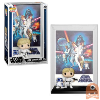 POP! Movie Poster: Luke Skywalker w/ R2-D2 02 Star Wars 