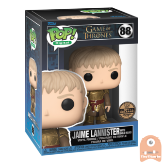 Digital POP! Jaime Lannister with Gold Hand 88 Legendary Game of Thrones Exclusive Pre-order