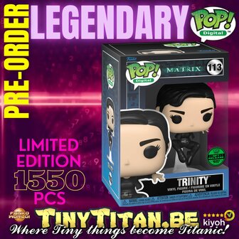 Digital POP! Trinity Legendary The Matrix Exclusive Pre-order