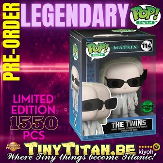 Digital POP! The Twins Legendary The Matrix Exclusive Pre-order