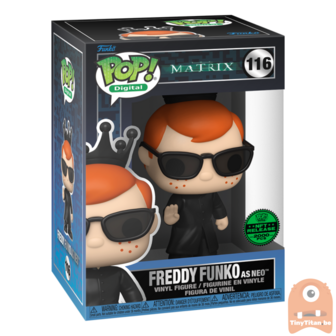 Digital POP! Freddy Funko as Neo Royalty The Matrix Exclusive Pre-order