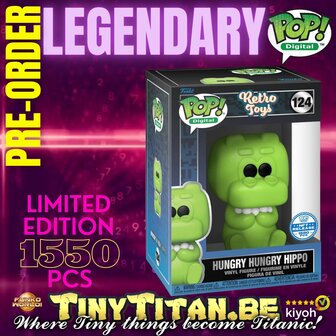 Digital POP! Hungry Hungry Hippo Legendary Retro Toys Exclusive Pre-order
