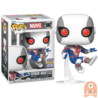 POP! Marvel Spider-man Bug-Eyes Armor 1067 Winter Con 2022 Exclusive 