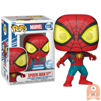 POP! Marvel Spider-man Oscorp Suit 1118 Beyond Amazing Collection Exclusive 