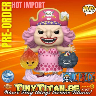 Funko POP! Big Mom w/ Hommies 6 INCH - One Piece Exclusive Pre-order