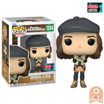 POP! TV Mona-Lisa 1284 Parks and Recreation NYCC 2022 Exclusive LE 