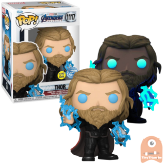 POP! Marvel Thor GITD 1117 Avengers Endgame Exclusive 