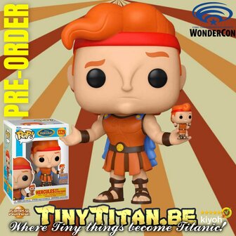 Funko POP! Hercules with Action Figure - Disney WonderCon 23 Exclusive LE - Pre-order