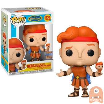 Funko POP! Hercules with Action Figure - Disney WonderCon 23 Exclusive LE - Pre-order