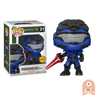 POP! Games Sparten Mark V B w/ Energy Sword  CHASE 21 Halo 