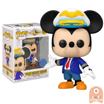 POP! Disney Mickey Pilot Blue Suit 1232 D23 Expo Exclusive LE 