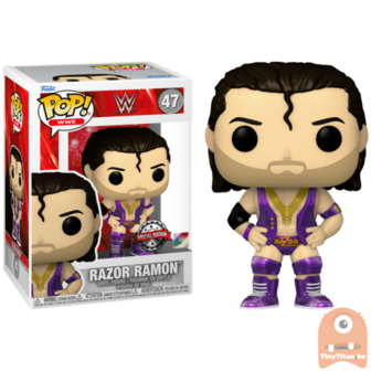 POP! Sports Razor Ramon Metallic 47 WWE Exclusive 